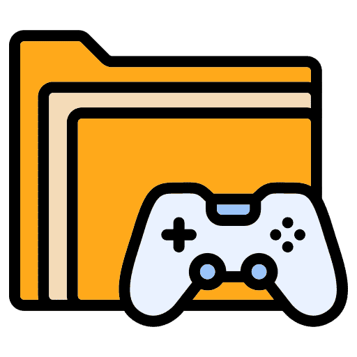 Large game library on cv444 with multiple categories