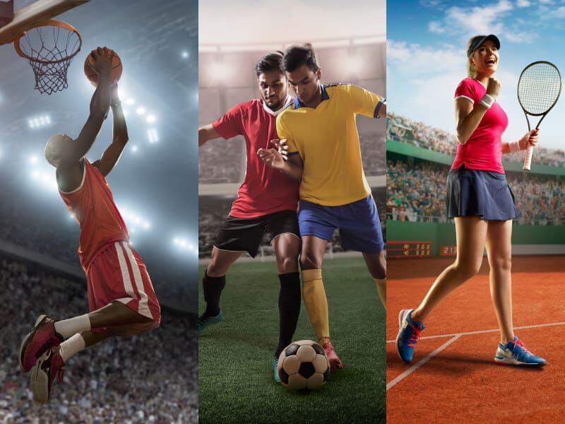 Sports betting action image representing live match moments on cv444